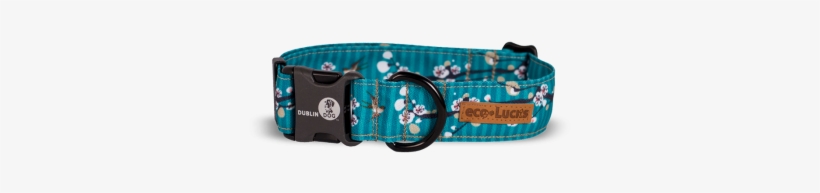 Cherry Blossom Dublin Dog Collar, transparent png