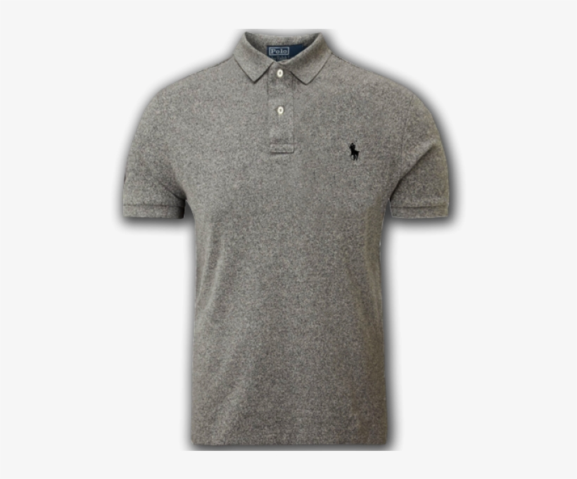 ~ralph Lauren Small Pony Short Sleeve Polo Shirt In - Ralph Lauren Grey Polo, transparent png