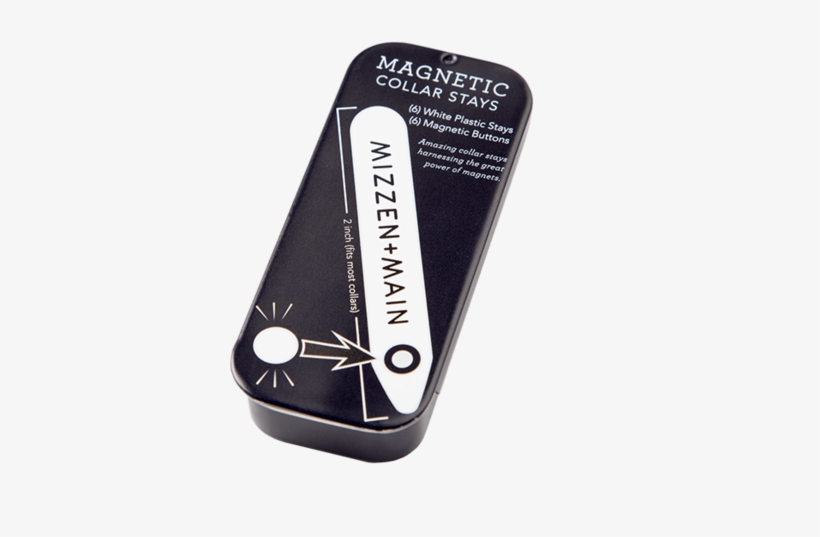 "magnetic Collar Stays 3 Pair" - Mizzen And Main Magnetic Collar Stays, transparent png