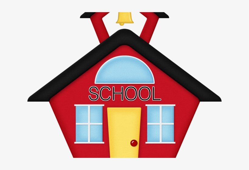 Schoolhouse Cliparts Free Download - School House Png Clipart, transparent png
