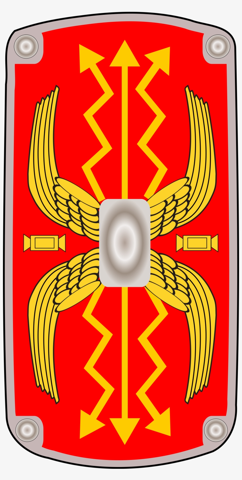 Svg Library Stock File Svg Wikimedia Commons Open - Roman Shield, transparent png