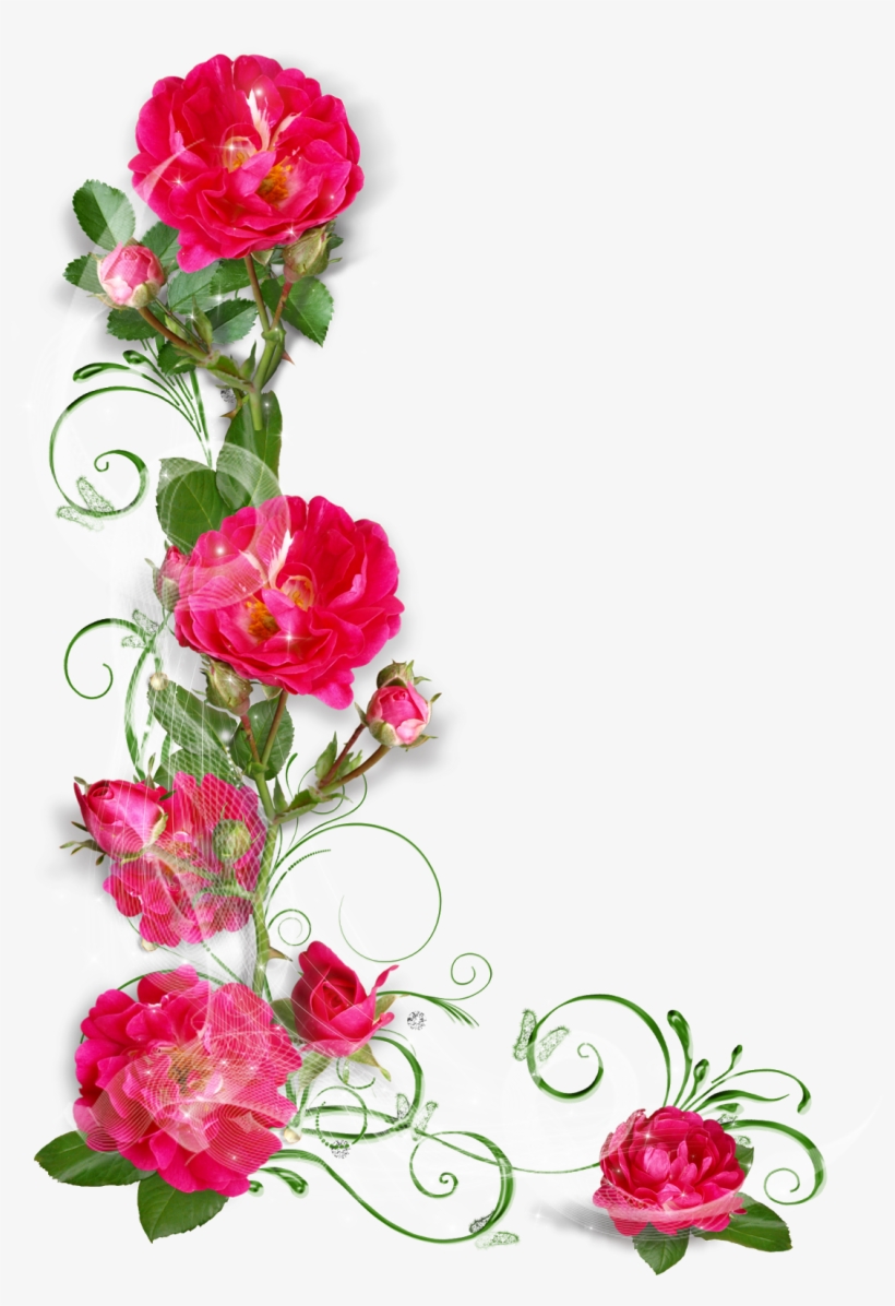 Gifs De Marcos De Flores, transparent png