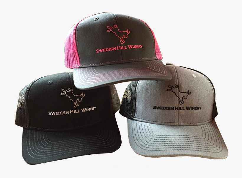 Hats Are Available In Four Colors - Swedish Hill Vineyard & Winery, transparent png