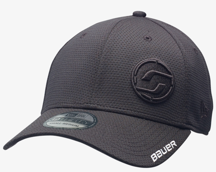 Supreme New Era® 39thirty™ Keps - Bauer Supreme 39thirty Hockey Hat - Black, transparent png