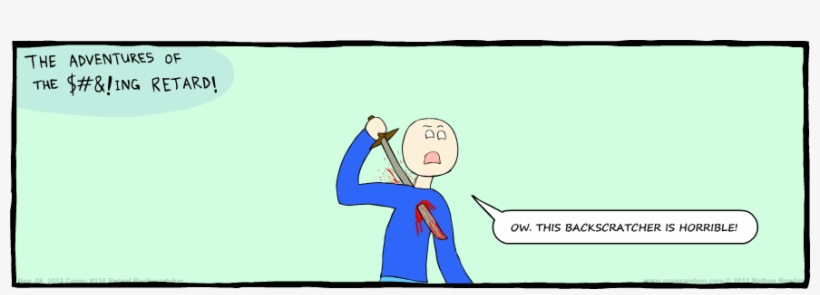 And That's Why You Shouldn't Buy Backscratchers From - Cartoon, transparent png