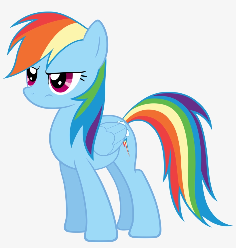 What A Retard - Mlp Rainbow Dash Drawing, transparent png