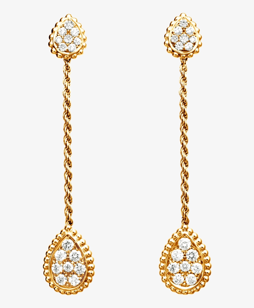 Earring Transparent Images Png - Boucheron Serpent Boheme Collection, transparent png