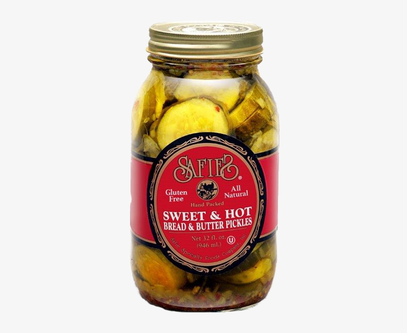 Safie Sweet & Hot Bread & Butter Pickles - Kentucky Sweet And Spicy Pickles, transparent png
