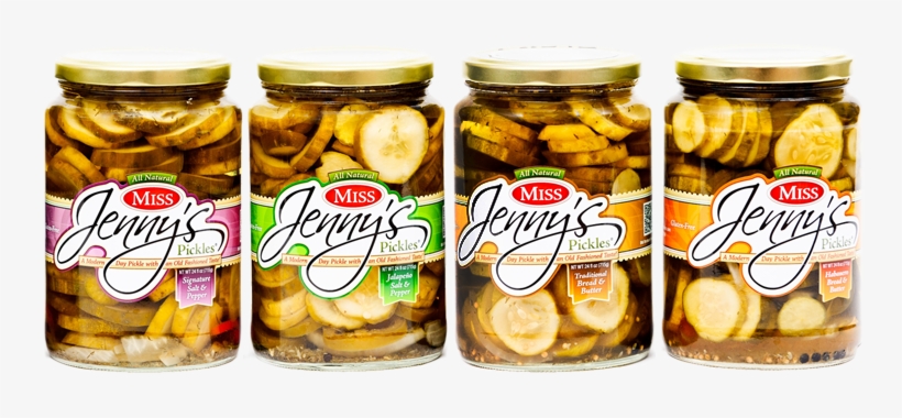 Miss Jenny Signature Salt & Pepper Pickles - 24, transparent png