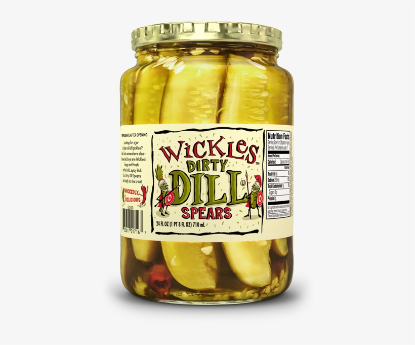 Shop - Wickles Pickle Chips - 16 Fl Oz Jar, transparent png