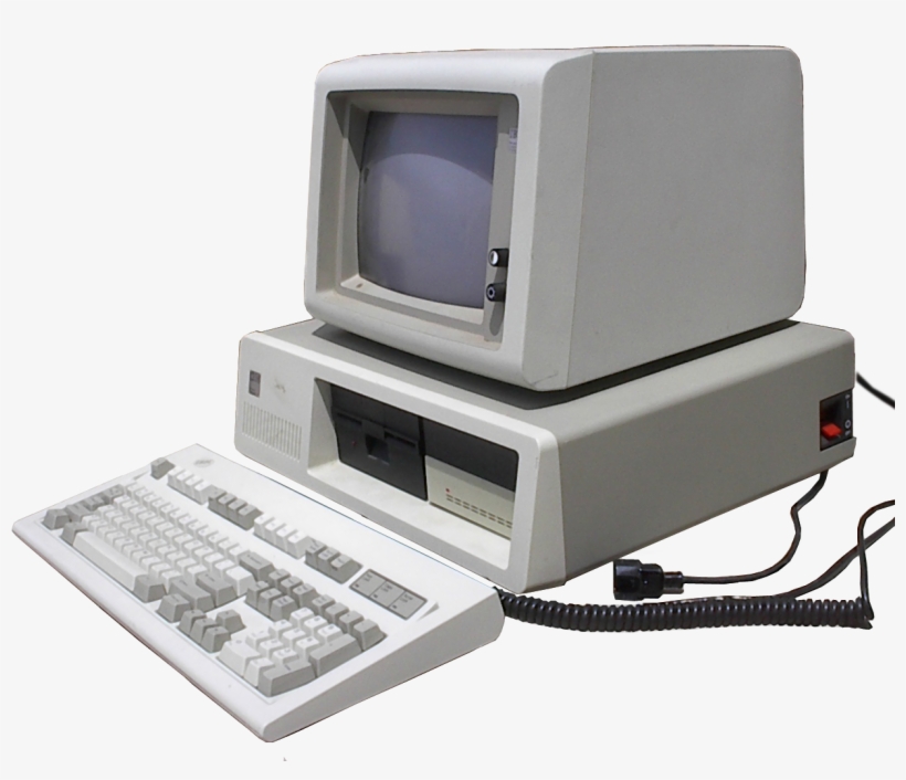 90s Pc Png Clip Art Royalty Free Stock - Ibm Pc Transparent, transparent png