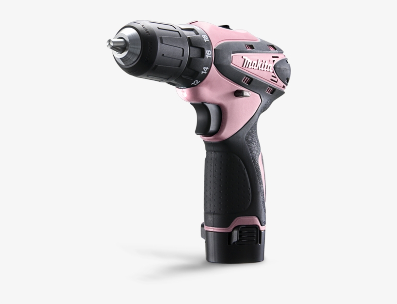 Makita Pink Drill - Makita 10 8v Pink, transparent png