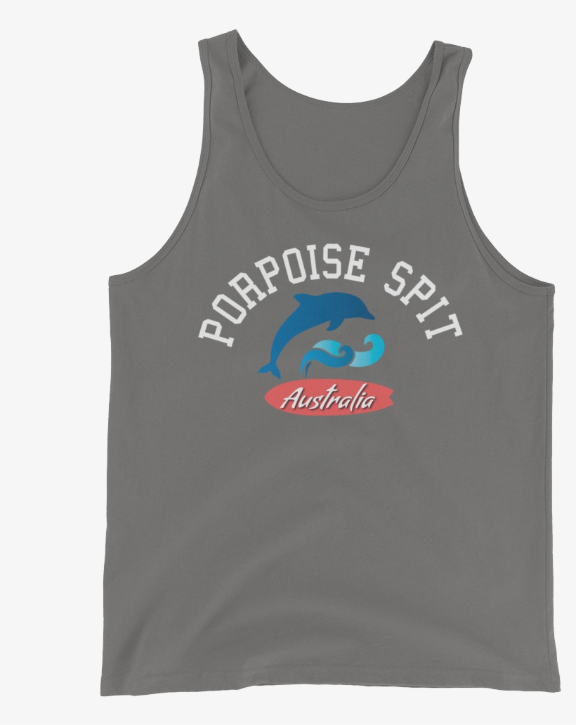 Porpoise Spit Tank Top Swish Embassy - T-shirt, transparent png