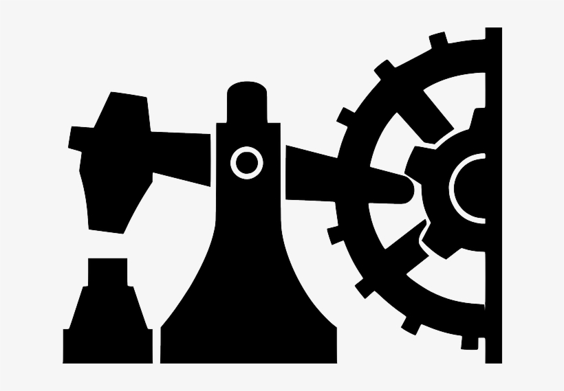 Sign, Symbol, Silhouette, Cartoon, Drill, Oil, Drilling - Machine Symbol, transparent png