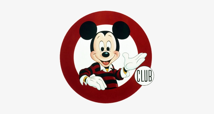 Mickey Mouse Silhouette Clip Art - Mickey Mouse Club 90s Logo, transparent png