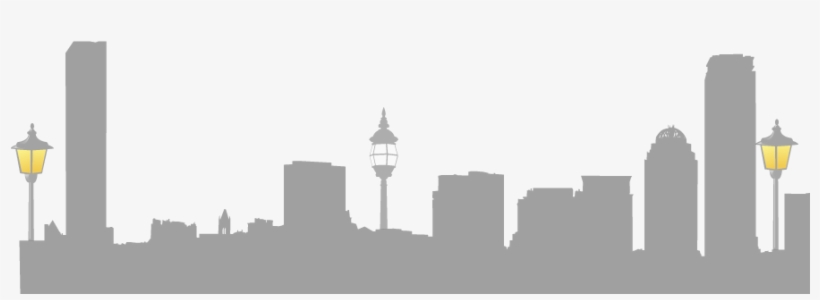 Boston Skyline Silhouette, transparent png