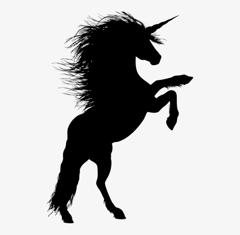 Black Stallion Silhouette, transparent png