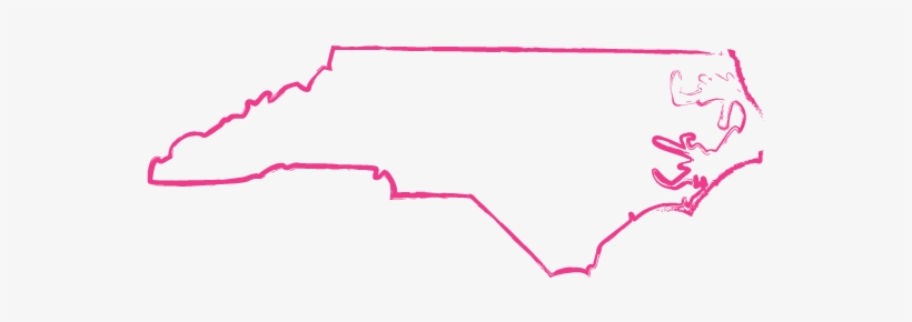 Icon Outline Of North Carolina - Diagram, transparent png