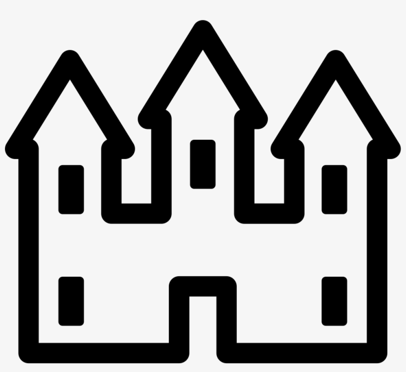 Castle Silhouette - - Silueta De Un Castillo, transparent png