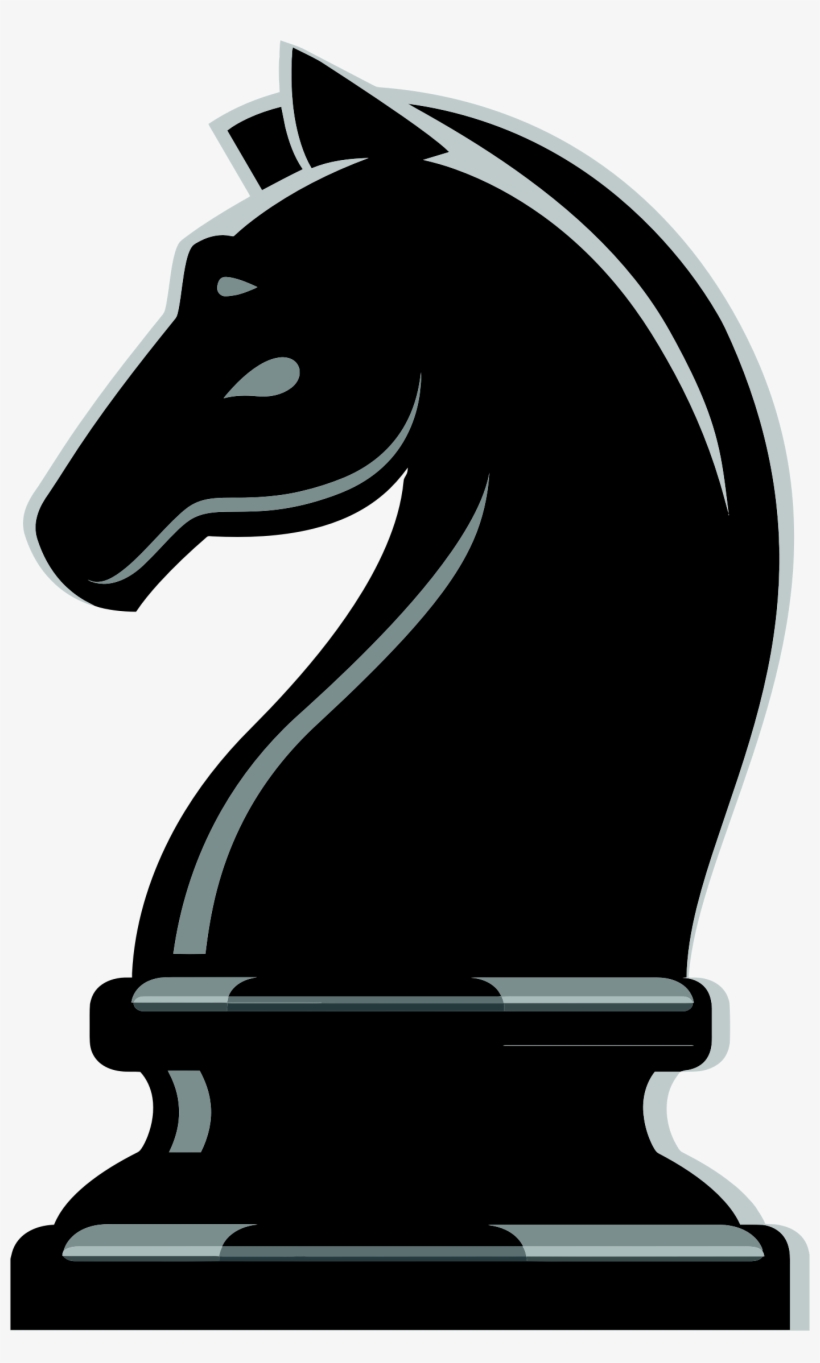 Knight Svg Horse Silhouette - Knight Chess Piece, transparent png