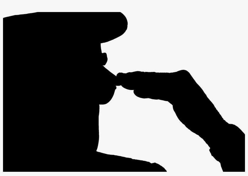 Soldier Saluting Silhouette Transparent, transparent png