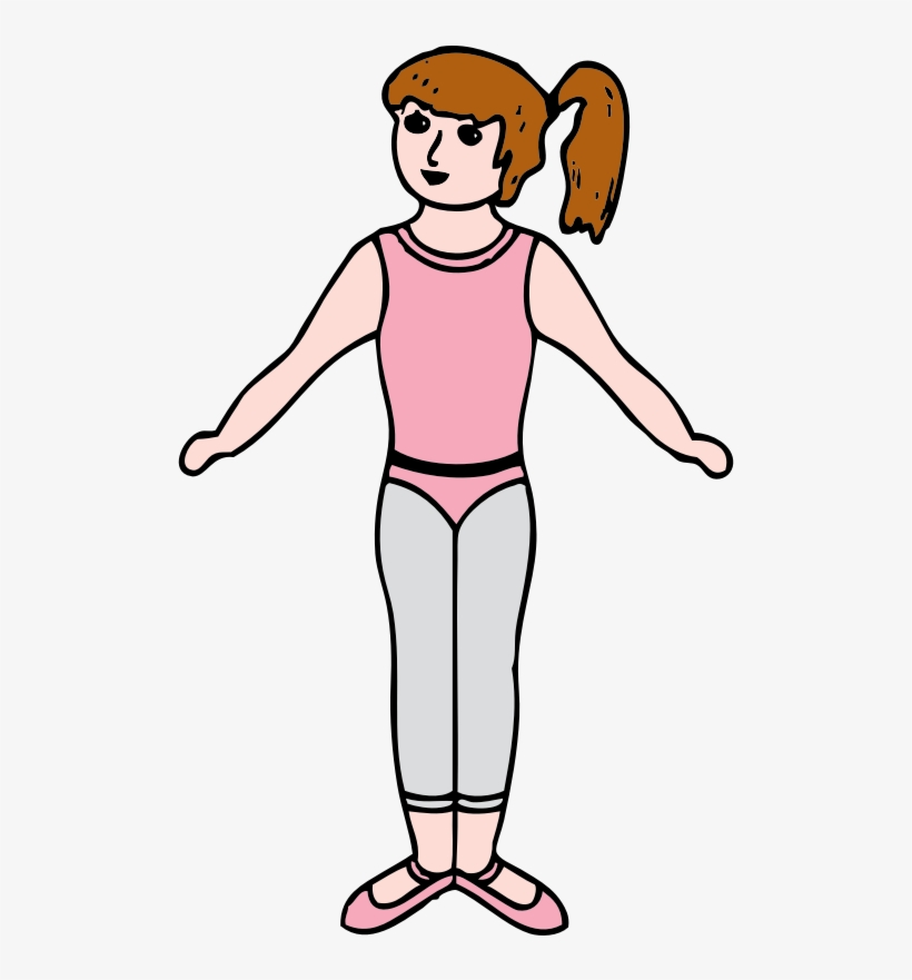 Ballet Dance Clipart Clipart Ballet Girl Dancing S0w44h - Parts Of The School Activities, transparent png