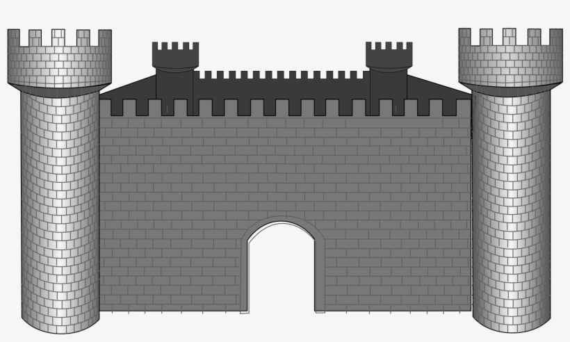 Svg Freeuse Download A Clip Wall - Castelo De Pedra Desenho, transparent png