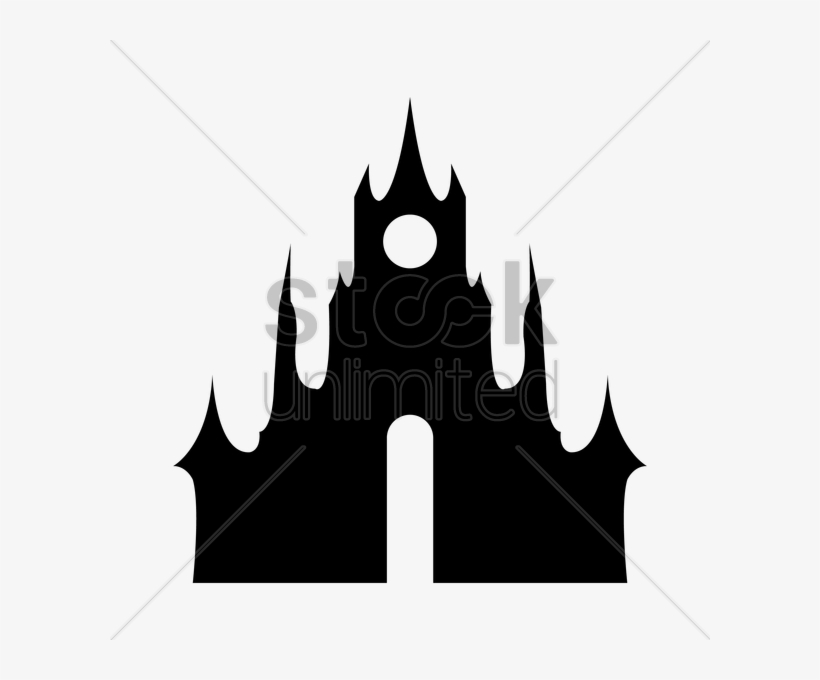 Castle Clipart Silhouette Castle - Illustration, transparent png
