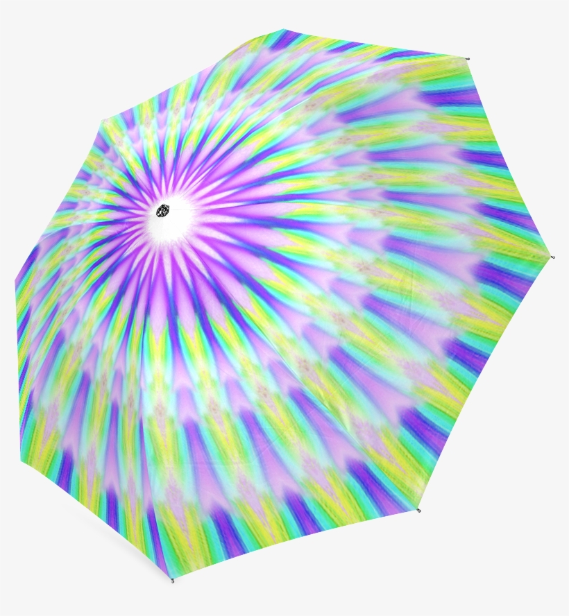 Colour Explosion Foldable Umbrella - Umbrella, transparent png