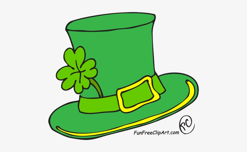 All Clipart On This Site Is Free - Clip Art Leprechaun Hat, transparent png