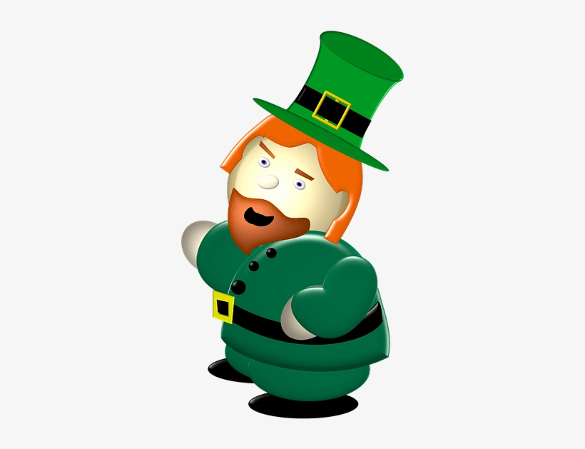 A Leprechaun For St - Orange Leprechaun, transparent png