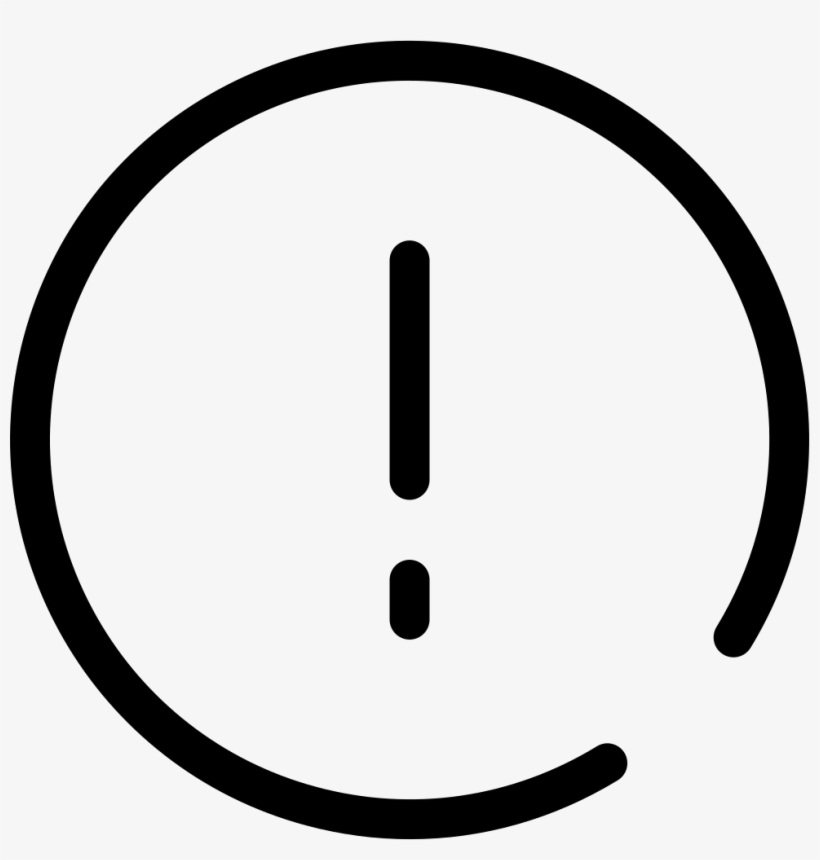 Exclamation Mark - - Circle With Exclamation Mark Inside, transparent png