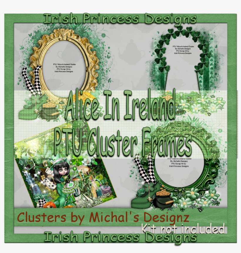 Alice Didn't Follow A Rabit, She Followed A Leprechaun - Grass, transparent png