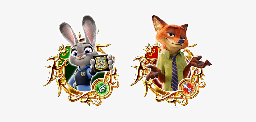 Unchained X Zootopia Medals - Khux Zootopia, transparent png