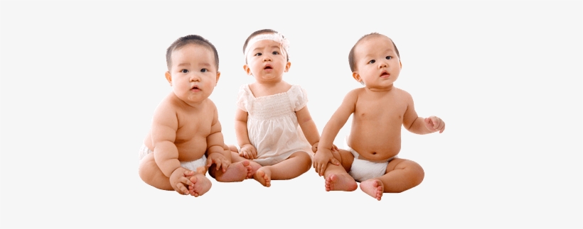 Baby Sitting Png Transparent Image - Asian Baby Png, transparent png