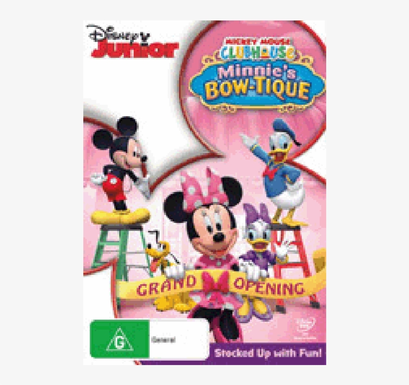 More Views - Mickey Mouse Clubhouse - Minnie's Bow-tique - Dvd, transparent png