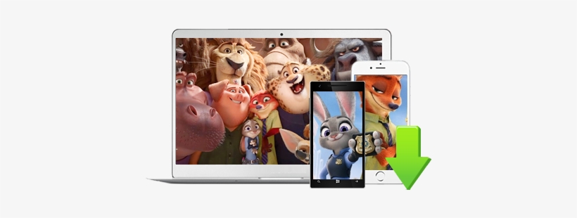 Download Zootopia Free With Best Zootopia Movie Free - Zootopia Anime Movie Art 32x24 Poster Decor, transparent png