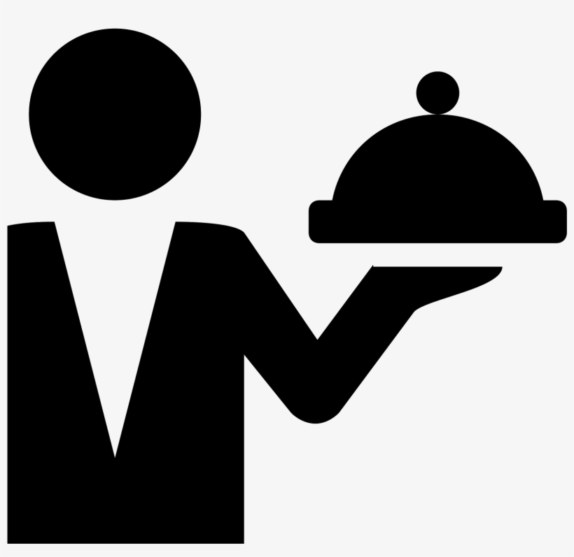Icon Free Download Png And Vector This - Waiter Icon Png, transparent png