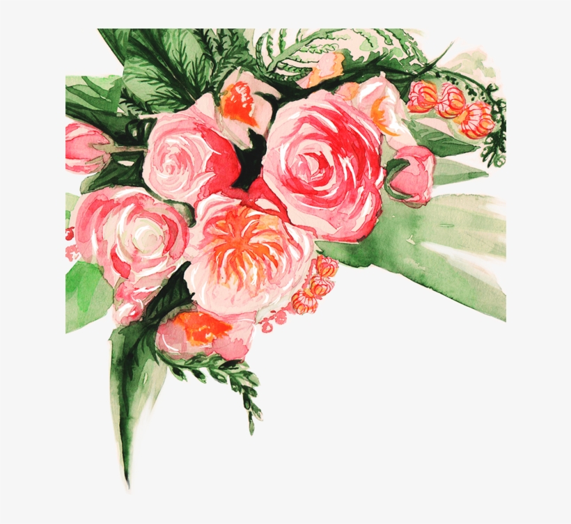 Flower Watercolor - Flower Bouquet, transparent png