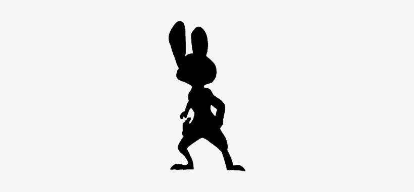 Zootopia Judy Silhouette, transparent png