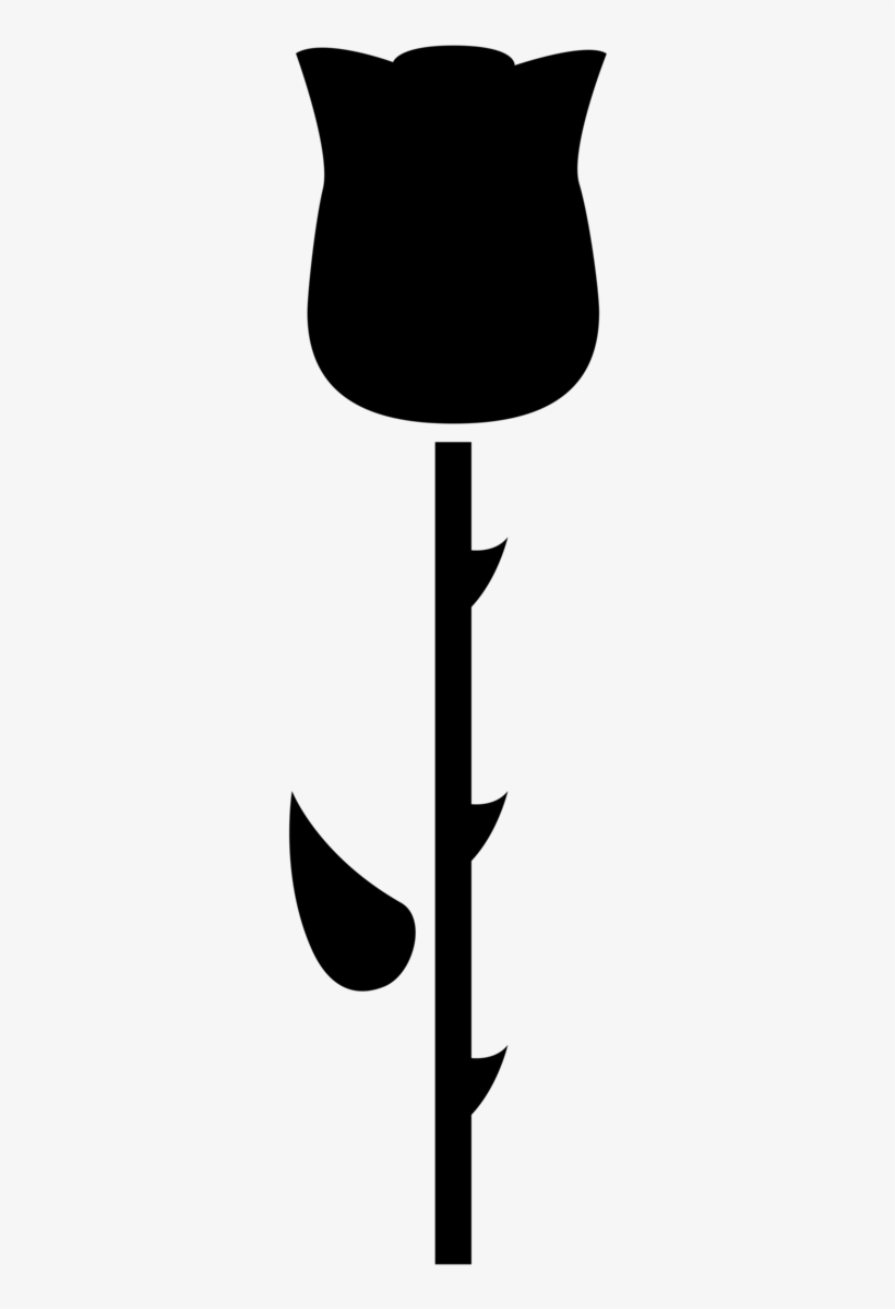 Rose Icon - Rose Icon Black And White, transparent png