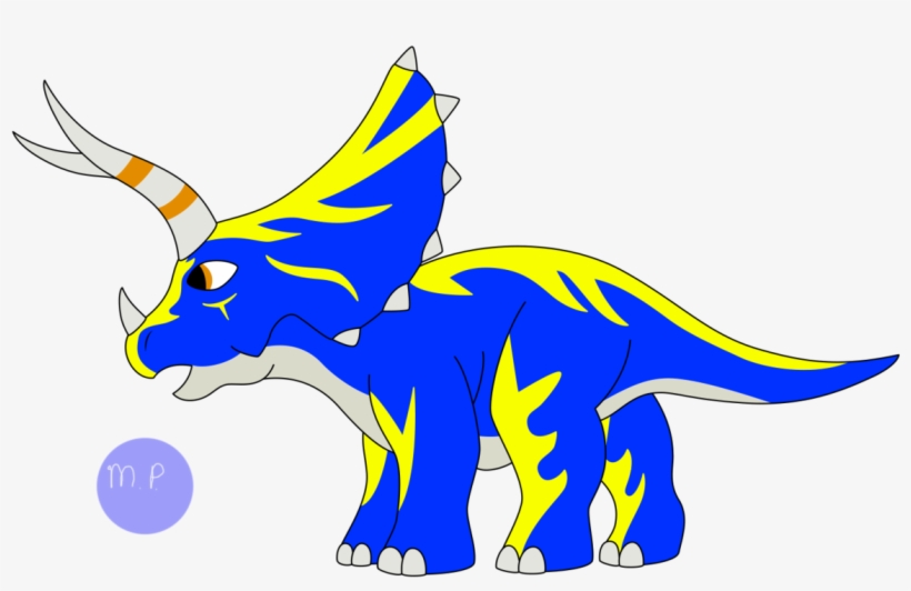 Fighters Frontier Tricera By Dinolover On Deviantart - Fossil Fighters: Frontier, transparent png