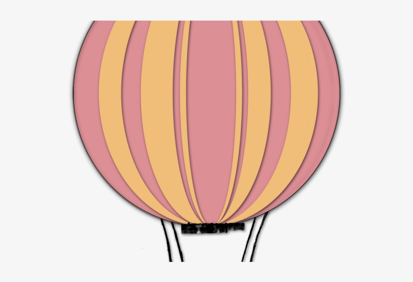 Hot Air Balloon Clipart Basic - Clip Art, transparent png