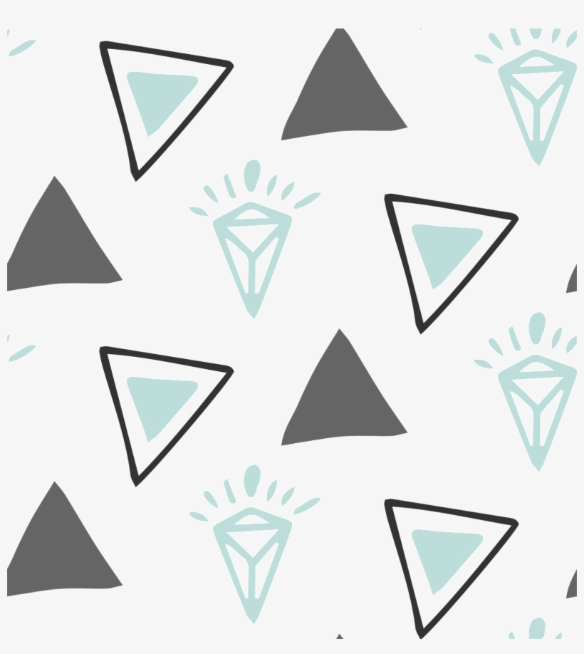 Simple And Elegant Triangle Transparent Fill Picture - Fashion Long Body Chain Handmade Crystal Necklace Pendant, transparent png