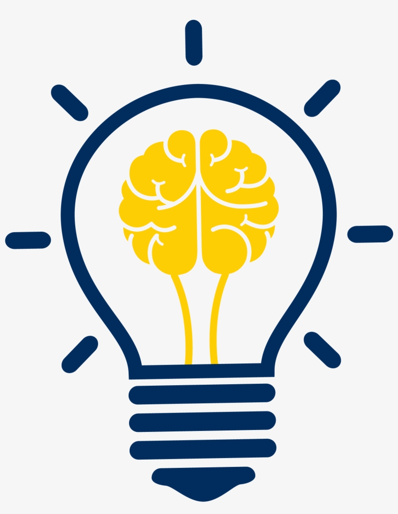 Continuing Education Icon - Light Bulb And Brain, transparent png