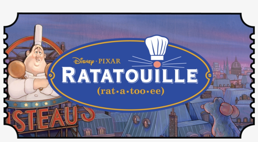 Ratatouille And Batman - Ratatouille Book, transparent png