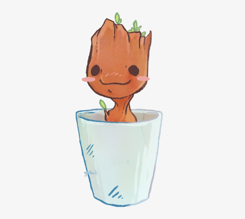 Guardians Of The Galaxy - Baby Groot Fan Art, transparent png