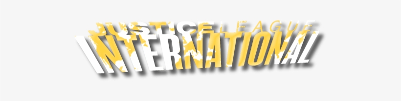 Justice League International Vol 3 Logo - Justice League International Logo, transparent png