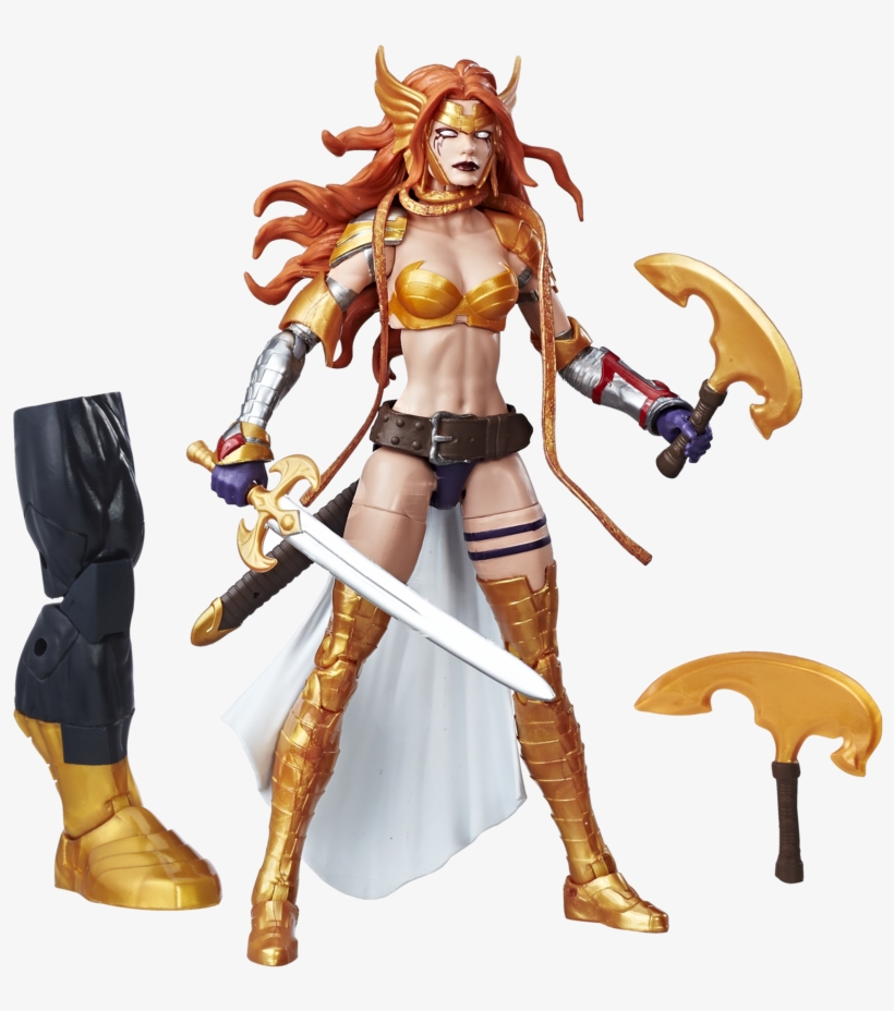 Marvel Legends Angela Figure, transparent png