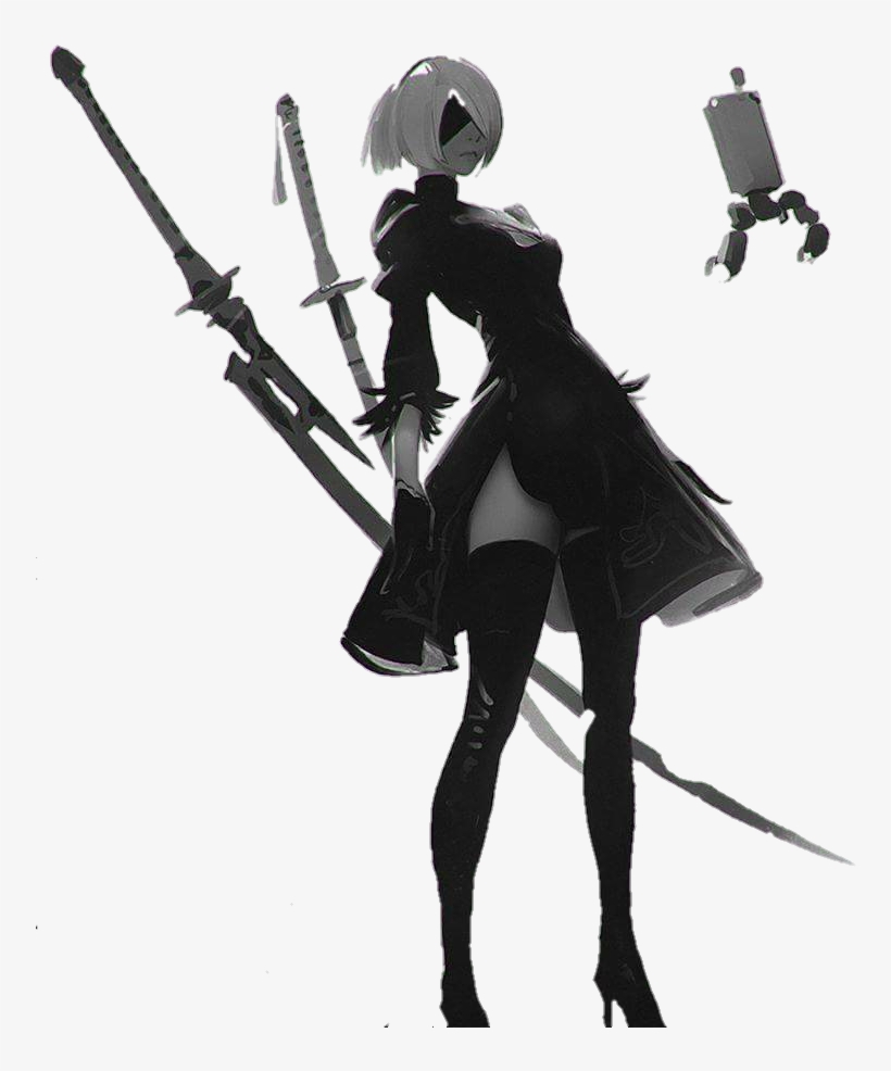 Report Abuse - Nier Automata Art, transparent png